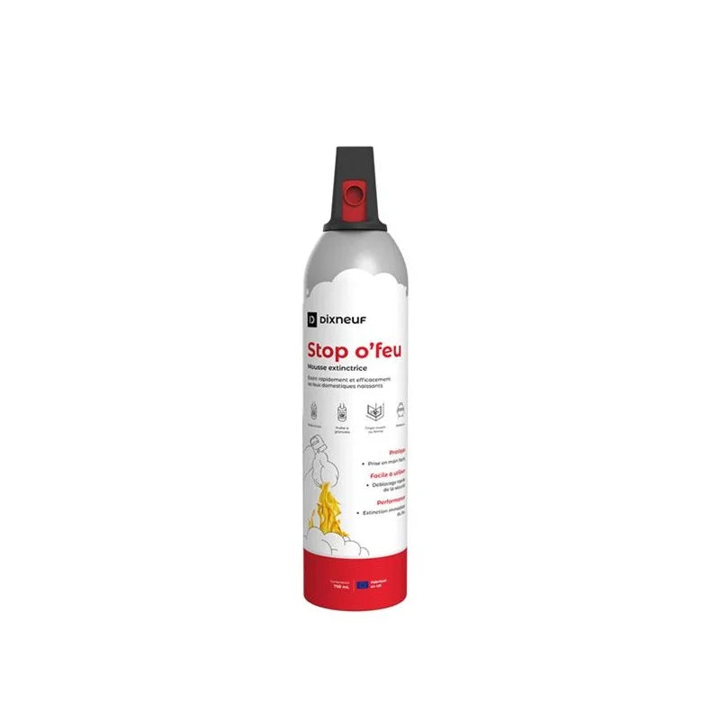Mousse extinctrice Stop O’Feu 750 ml