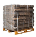 Briquettes de bois dur en chêne – Palette de 96 sacs (10 kg chacun)