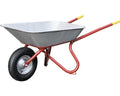 Brouette CAPITO 85 L – 200 KG – Brouette Résistante avec Cuve en Acier Galvanisé