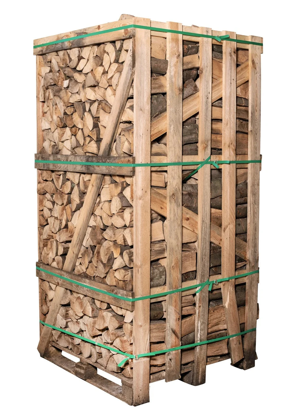 Bois de hêtre sec pour chauffage, grillade et fumage – 25 cm – palette de 2m3 – Bois sec