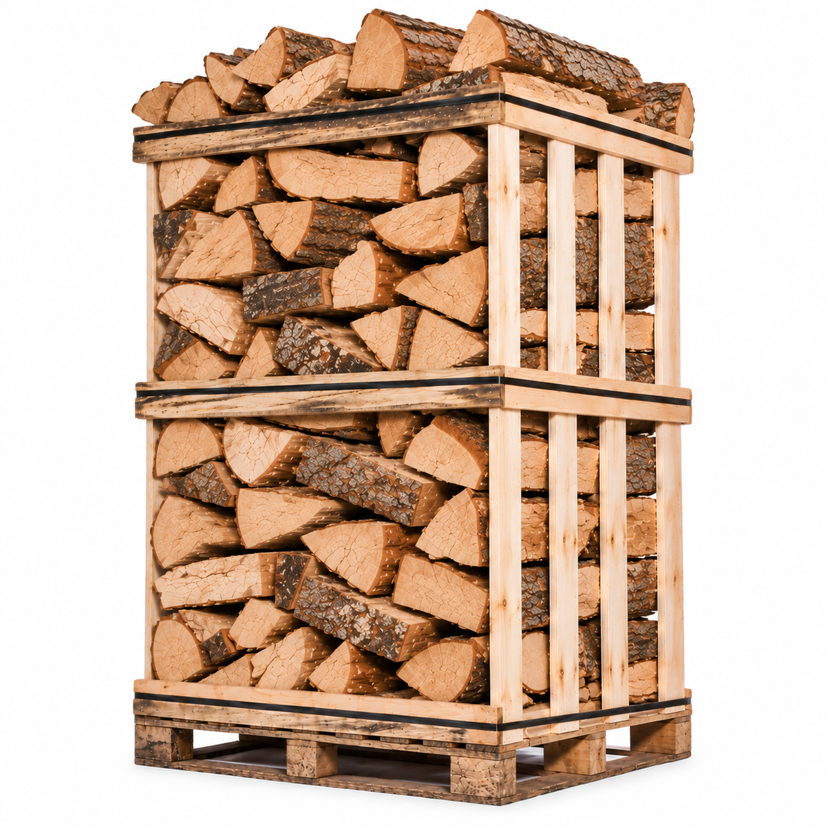 Bois de chauffage Premium – 3 stères – Bûches de 45 cm – Bois dur sec