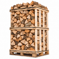 Bois de chauffage feuillus mélangés – 3 stères (2 m³) – Bûches 30–33 cm