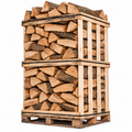 Bois de chauffage sec – 2,5 stères (2,1 m³) – Bûches de 50 cm – Feuillus