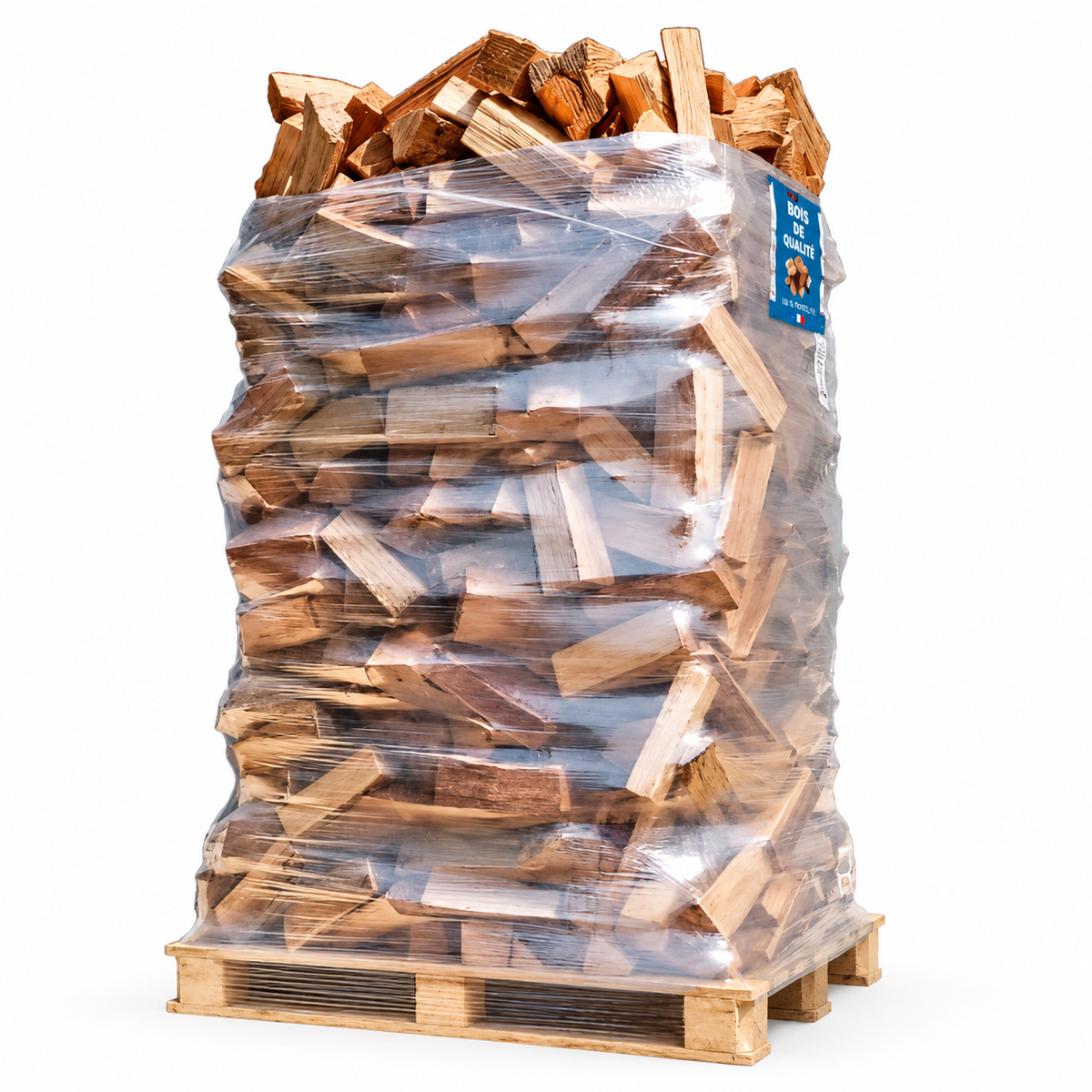 Laubhartholz, 40 cm – Palette mit 2 m³