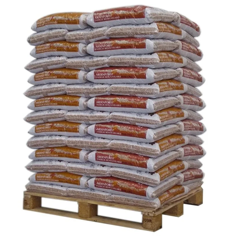 Ardenforest Holzpellets – 70 Säcke à 15 kg, 1.050 kg